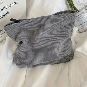 Corduroy Cosmetic Bag